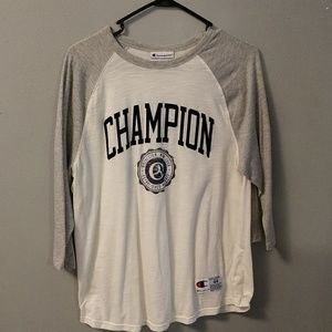 Champion 3/4 length sleeve